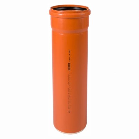 Труба НПВХ коричневый SN4 Дн110х3,2 L=2м (86) Ostendorf